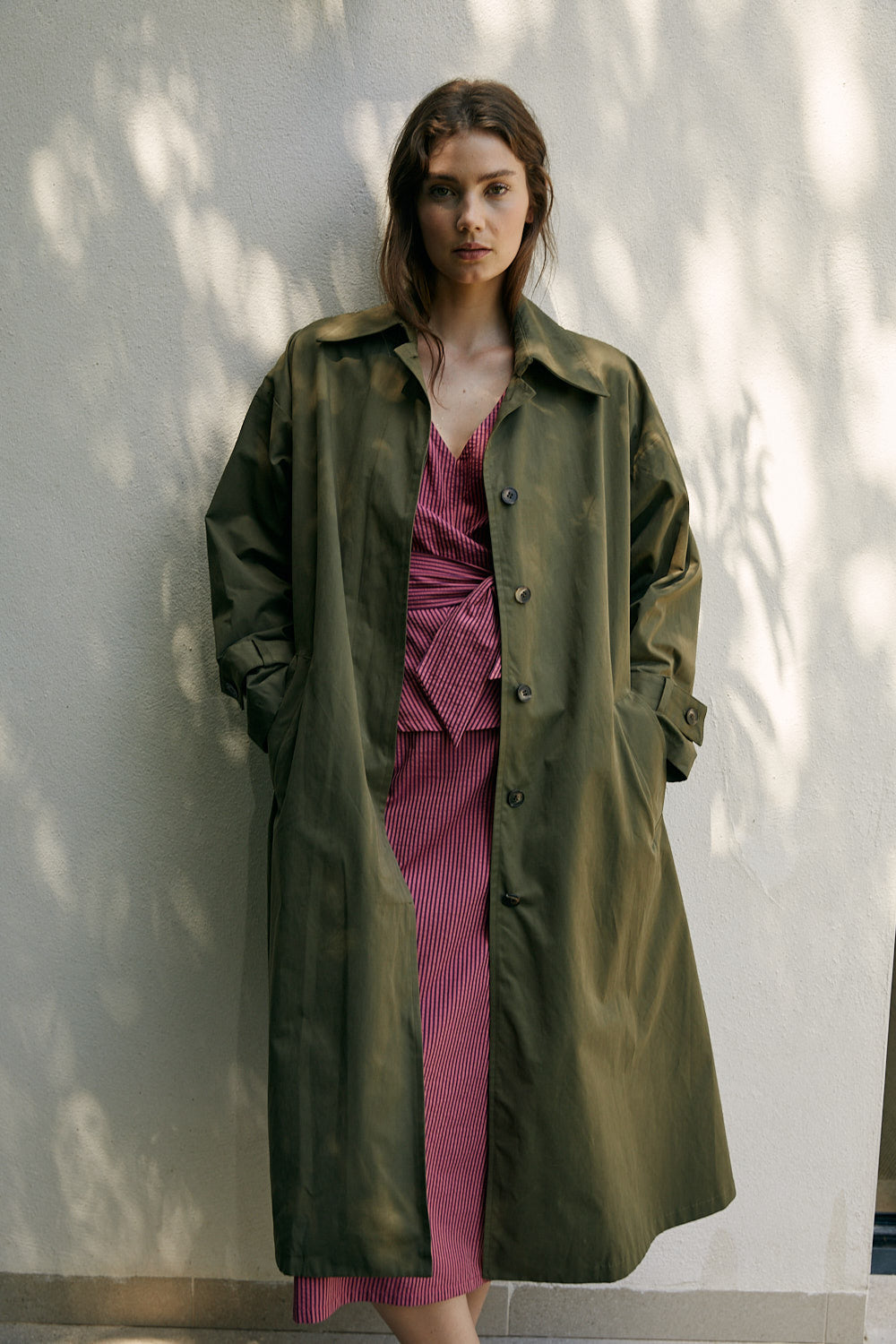 GEORGE safari trench coat