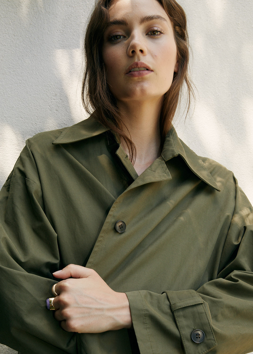 GEORGE safari trench coat