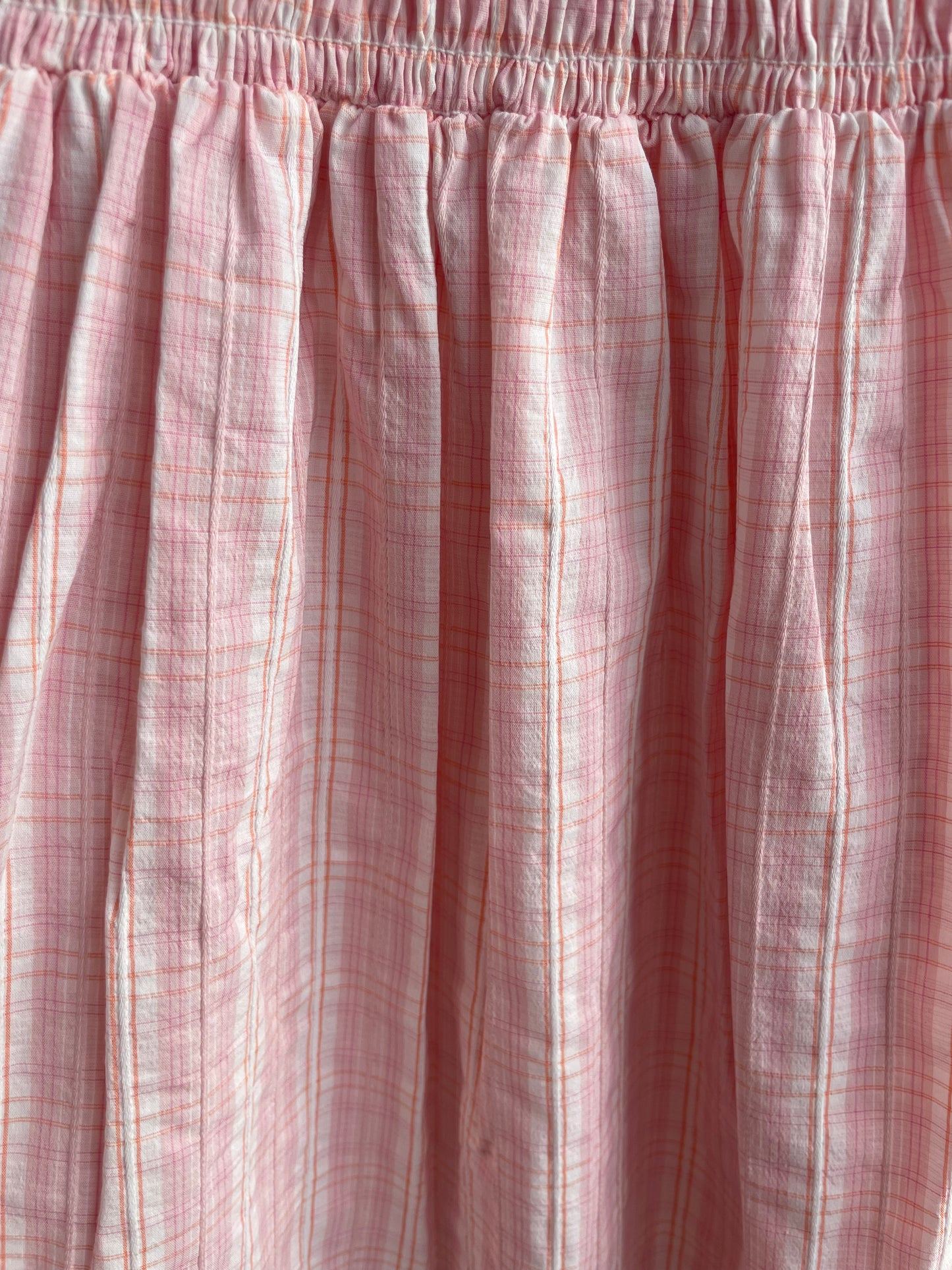 AGATHA pink checkered dress